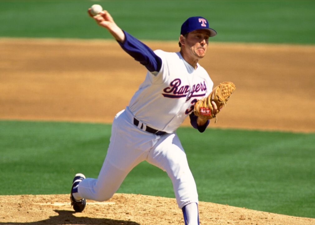 1991: Nolan Ryan tosses his seventh no-hitter
